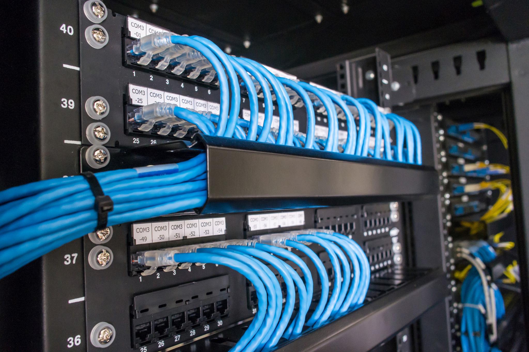 Structured cabling and security installation